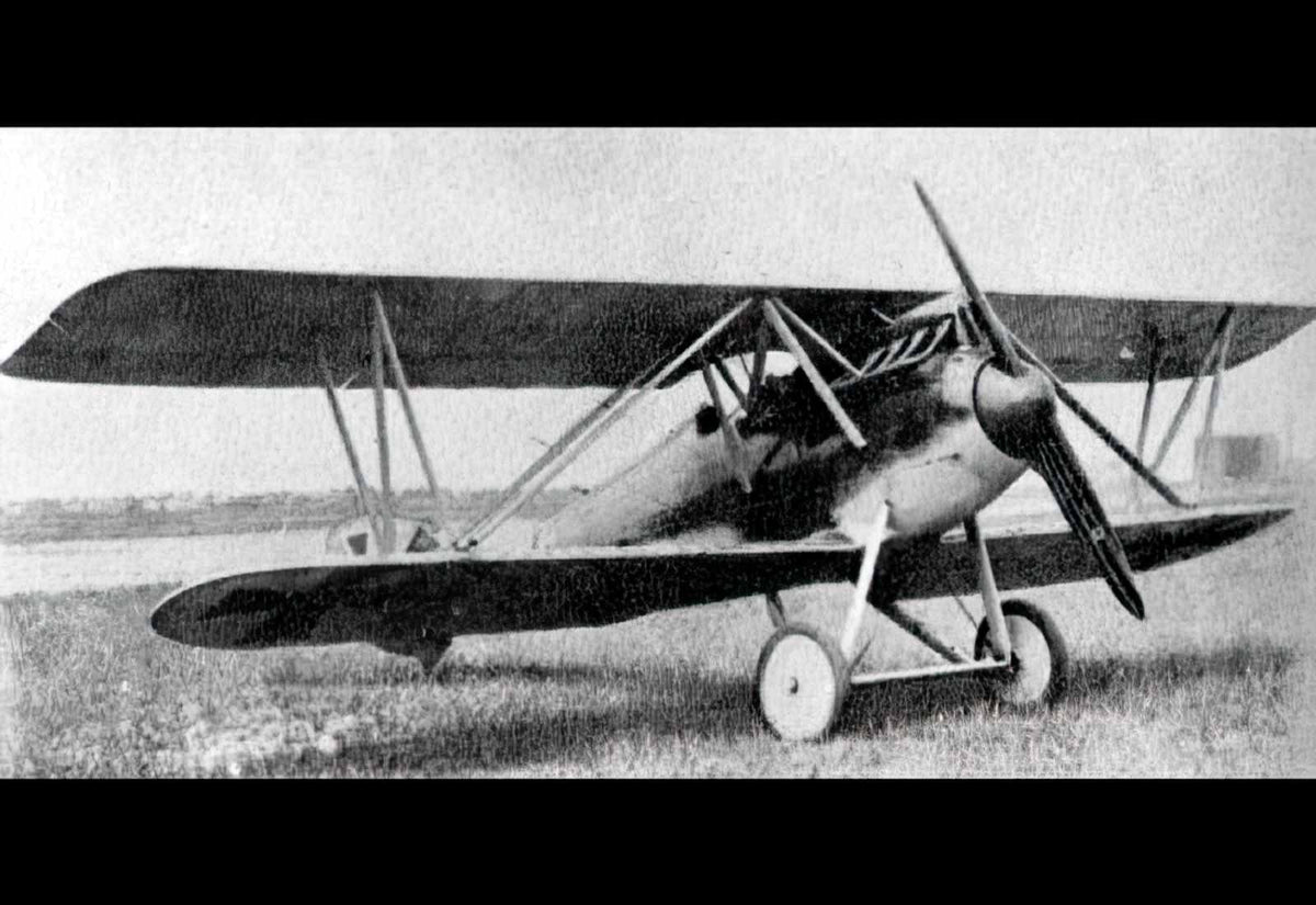 Lvg Diii Biplane Fighter Prototype A4 Photo Print