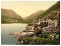 Lyn Peris Pass Llanberis Vintage A4 Photo Print