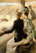 Lynch Albert At The Bullfight A4 Photo Print