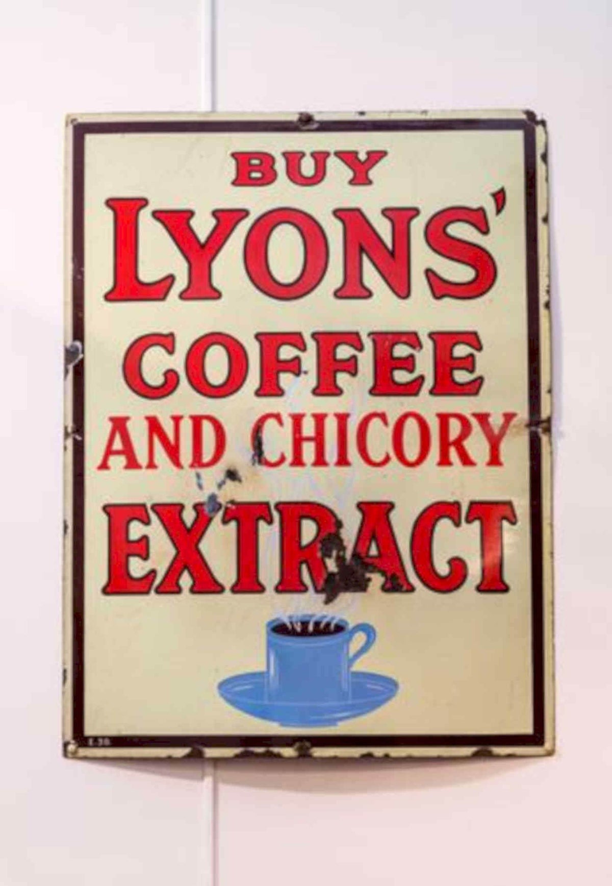 Lyons Coffee Sign Vintage Retro Advert Poster A4 Photo Print