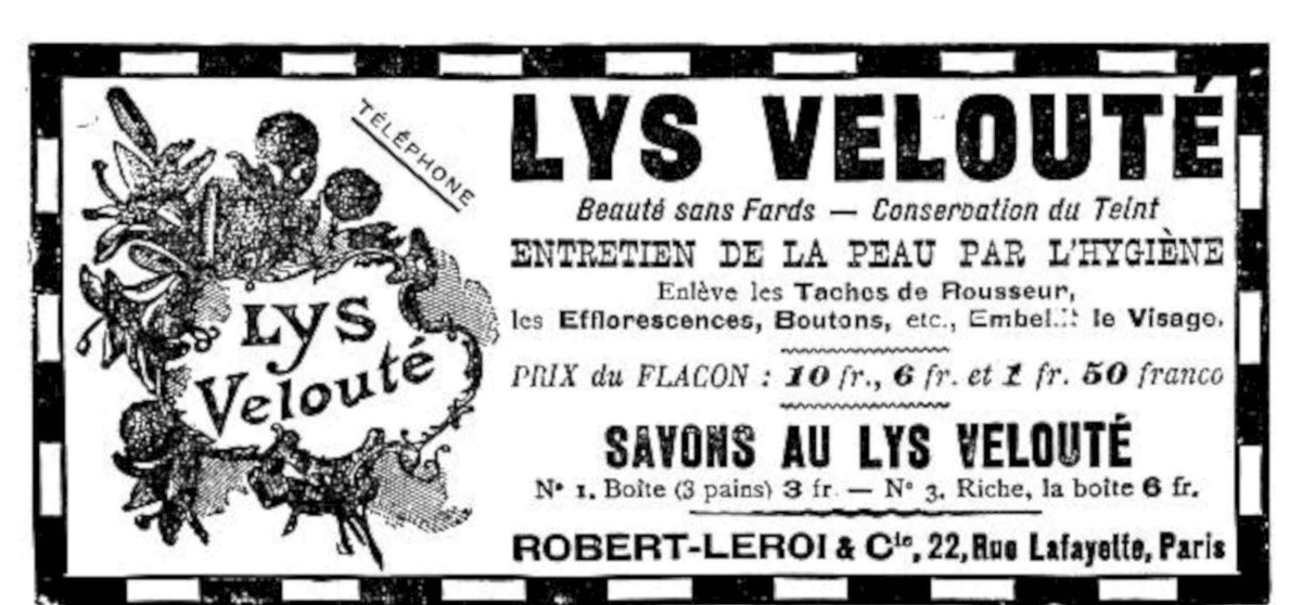 Lys Veloute Soap Vintage Retro Advert Poster A4 Photo Print