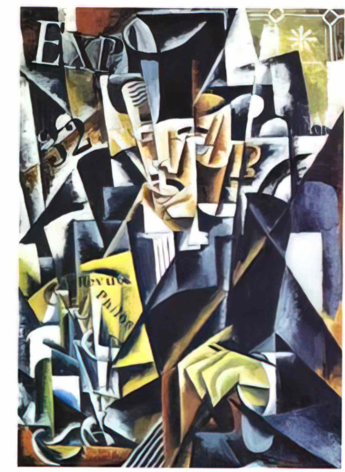 Lyubov Popova portrait of a philosopher Art A4 Photo Print
