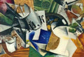 Lyubov Popova still life with tray Art A4 Photo Print