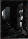 M C Escher covered alley in atrani Art A4 Photo Print