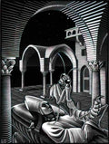 M C Escher 204633 Art A4 Photo Print