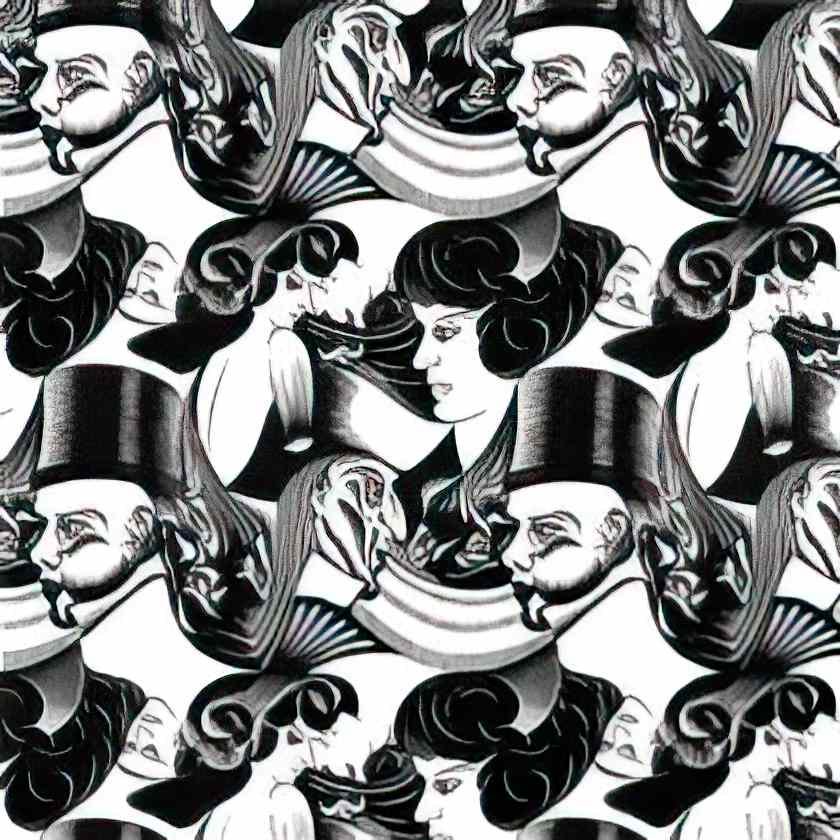 M C Escher 20464 Art A4 Photo Print
