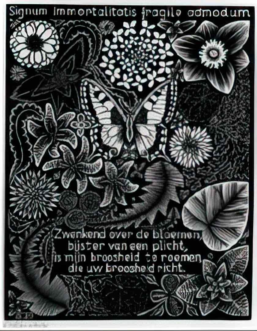 M C Escher 204648 Art A4 Photo Print