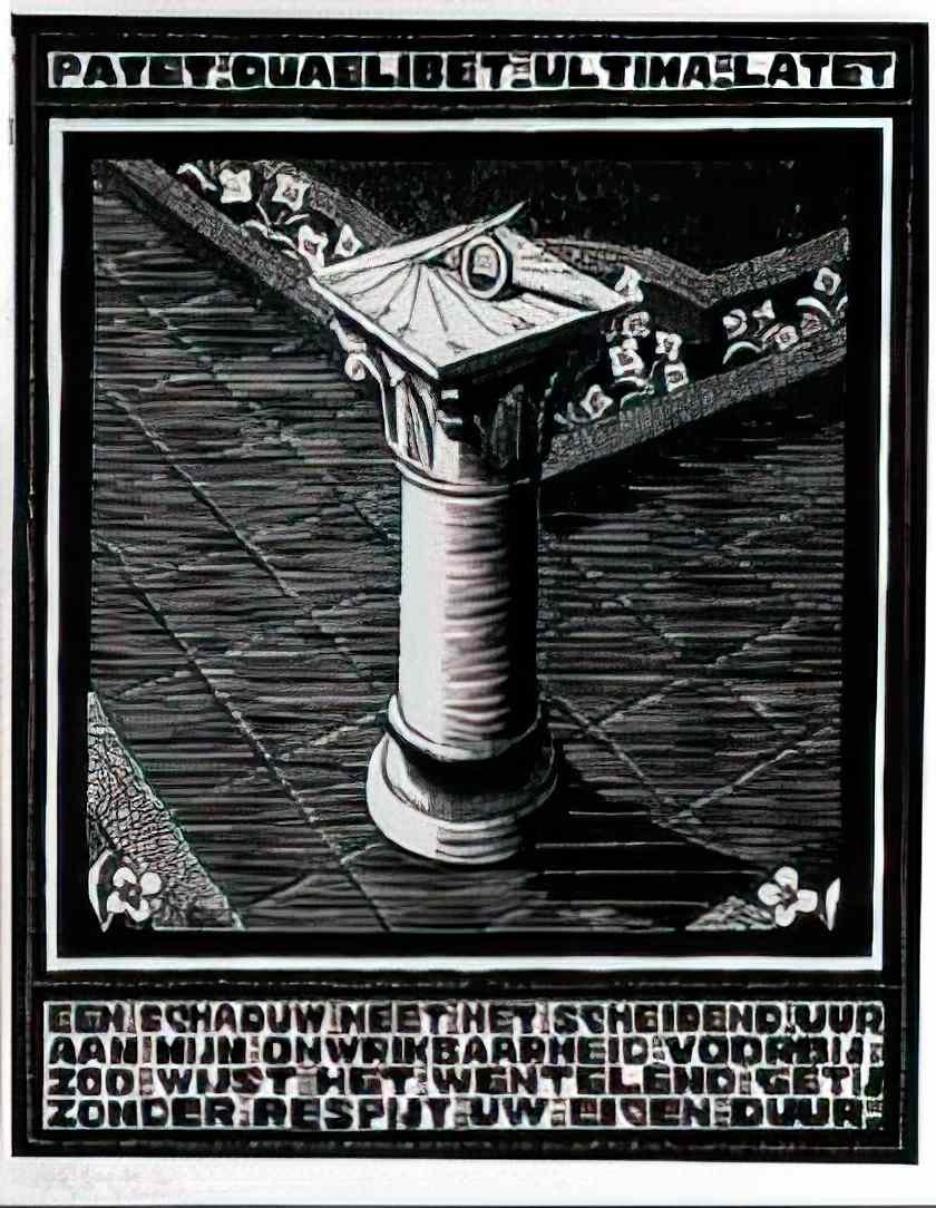 M C Escher 204659 Art A4 Photo Print