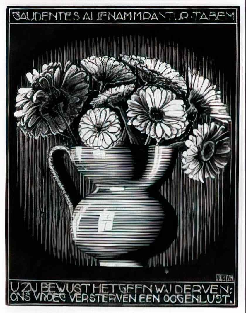 M C Escher 204662 Art A4 Photo Print