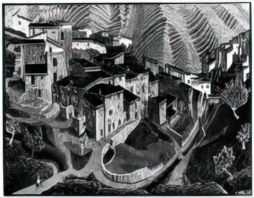 M C Escher 20467 Art A4 Photo Print