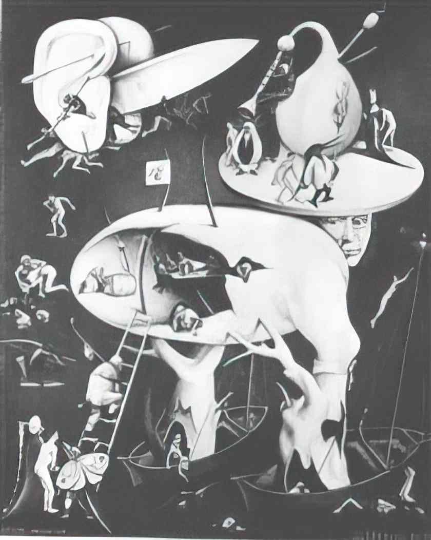 M C Escher 204709 Art A4 Photo Print