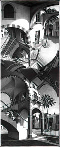 M C Escher 20471 Art A4 Photo Print