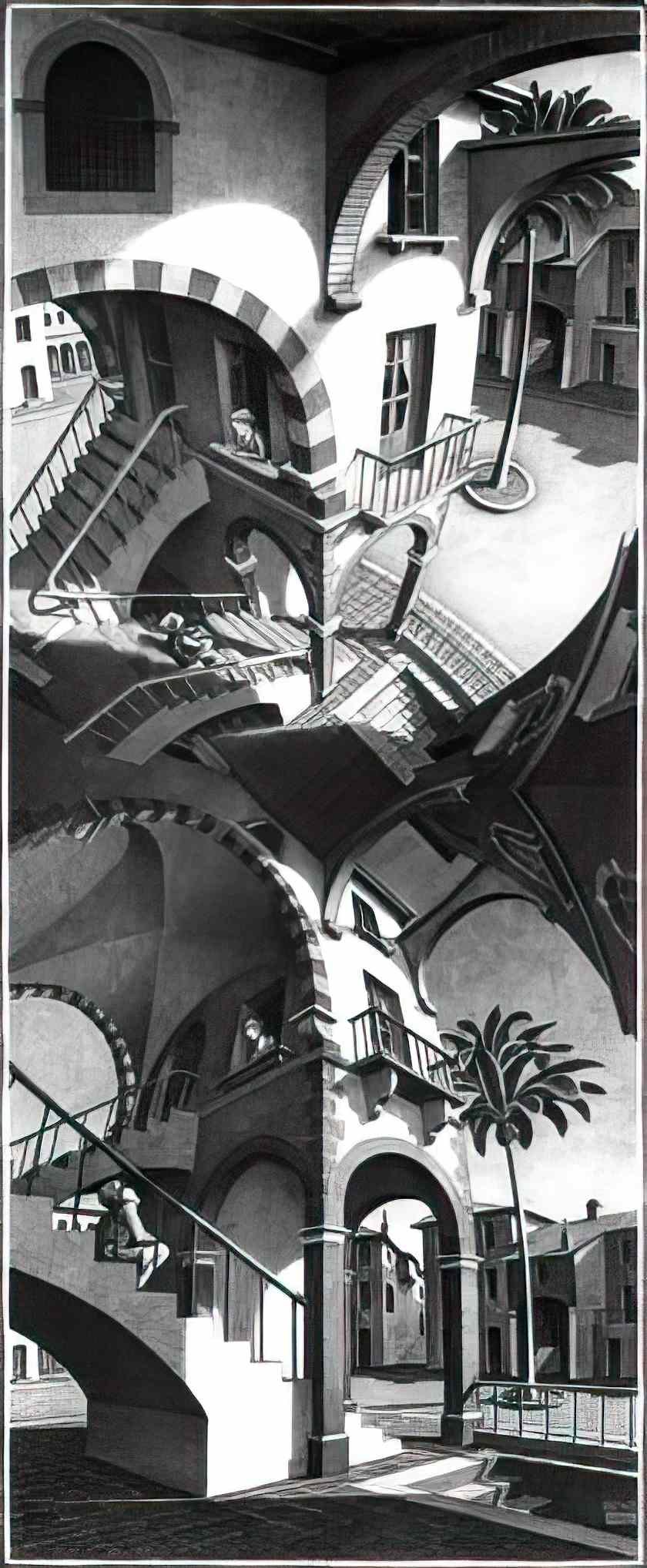 M C Escher 20471 Art A4 Photo Print