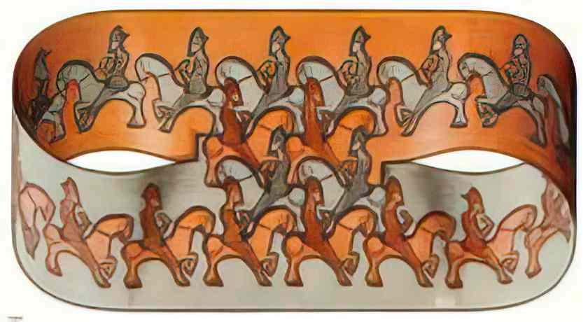 M C Escher 204713 Art A4 Photo Print