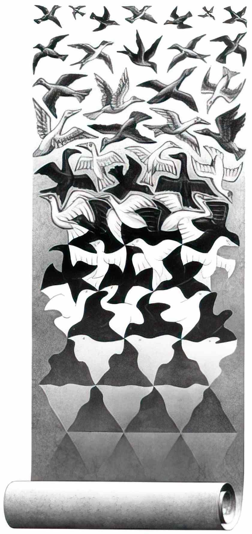 M C Escher 20474 Art A4 Photo Print