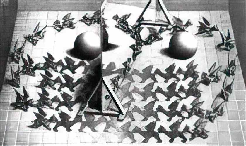 M C Escher 204752 Art A4 Photo Print