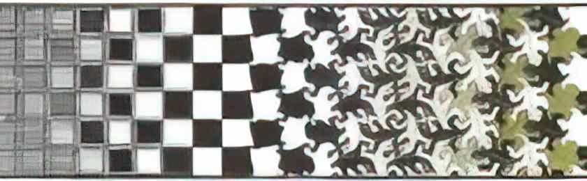 M C Escher ant Art A4 Photo Print