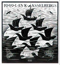 M C Escher cimino barbarano Art A4 Photo Print