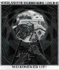 M C Escher circle limit i Art A4 Photo Print