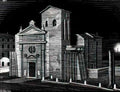 M C Escher cloister of monreale sicily Art A4 Photo Print