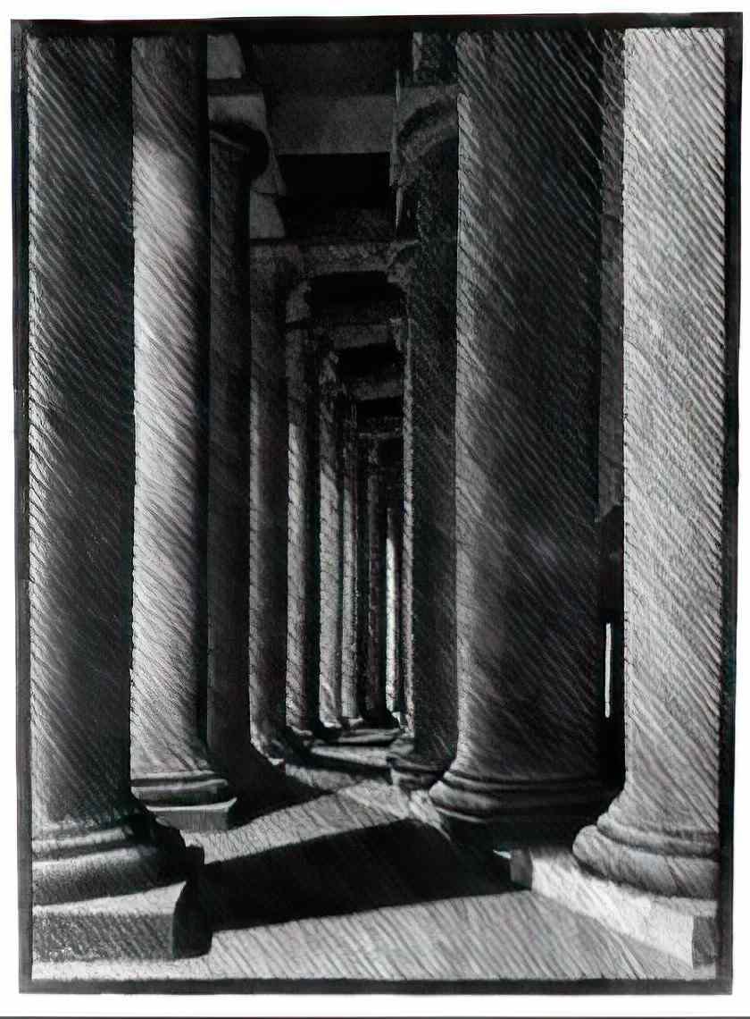 M C Escher concentric rinds colour Art A4 Photo Print