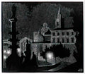M C Escher convex and concave Art A4 Photo Print