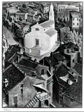 M C Escher corsica corte Art A4 Photo Print