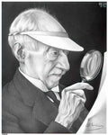 M C Escher emblemata anvil Art A4 Photo Print