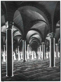 M C Escher emblemata candle flame Art A4 Photo Print