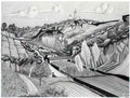 M C Escher emblemata signpost Art A4 Photo Print
