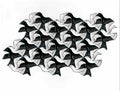 M C Escher encounter Art A4 Photo Print