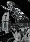 M C Escher fiumara calabria Art A4 Photo Print
