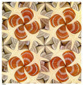 M C Escher frog Art A4 Photo Print