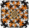 M C Escher hand with reflecting sphere Art A4 Photo Print