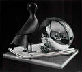 M C Escher initial o Art A4 Photo Print