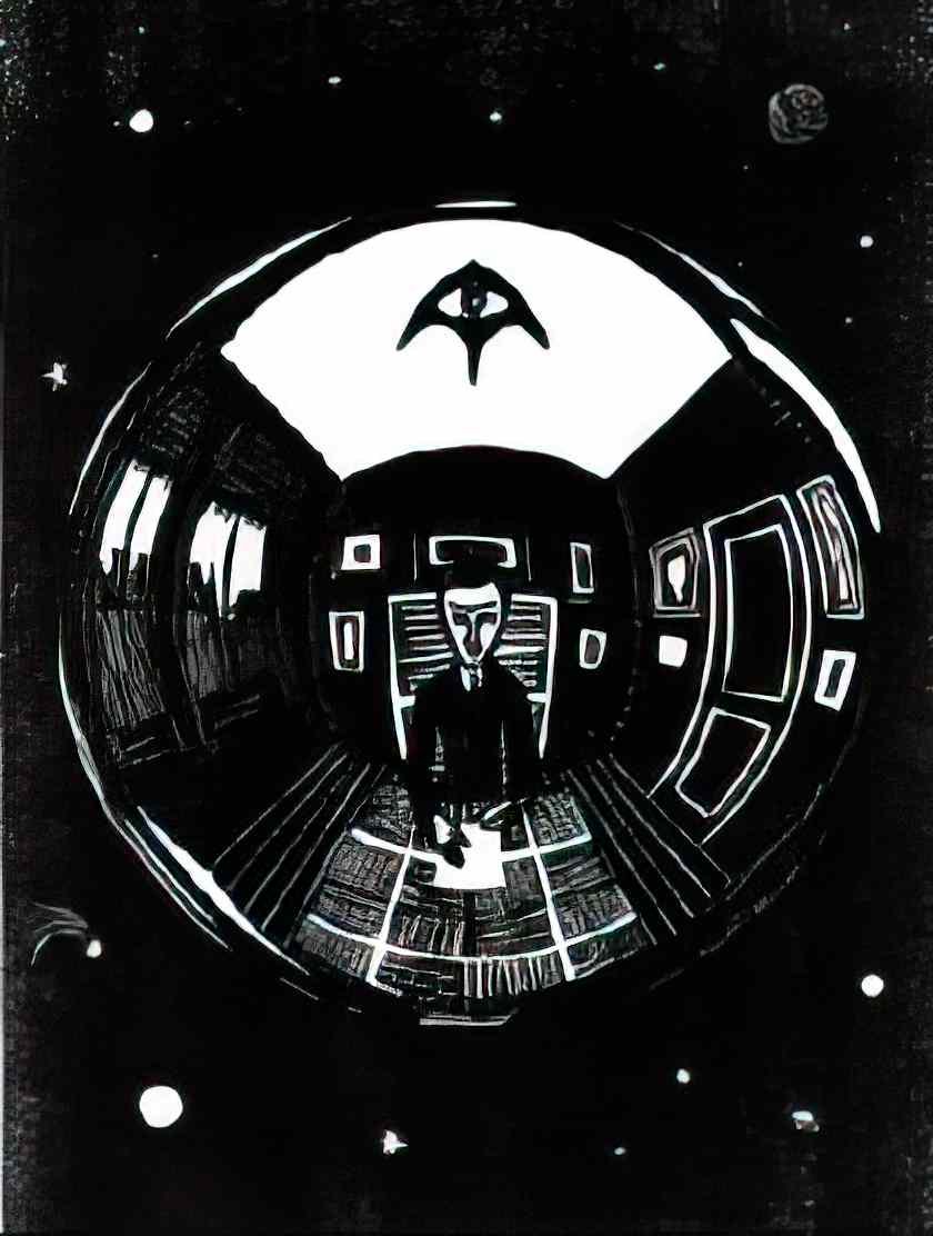 M C Escher metamorphosis ii excerpt 2 Art A4 Photo Print