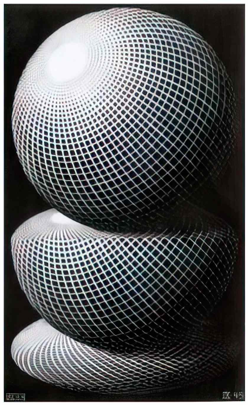 M C Escher metamorphosis ii excerpt 5 Art A4 Photo Print