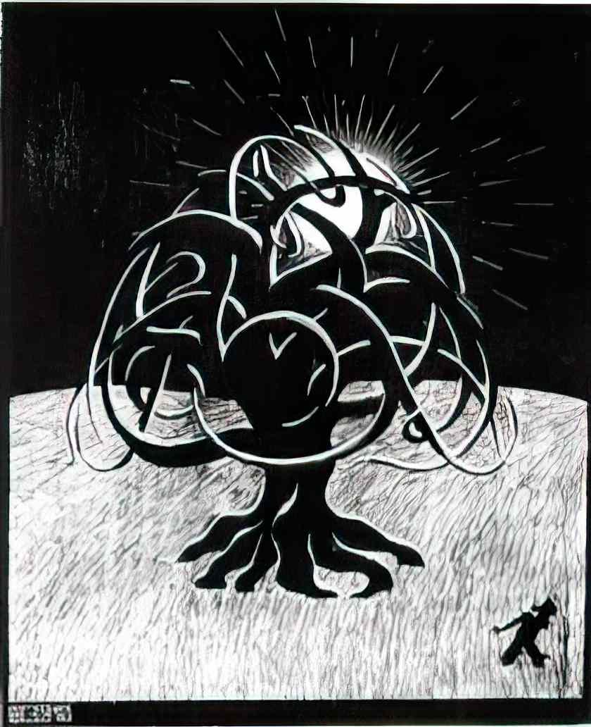 M C Escher metamorphosis iii excerpt 3 1968 Art A4 Photo Print