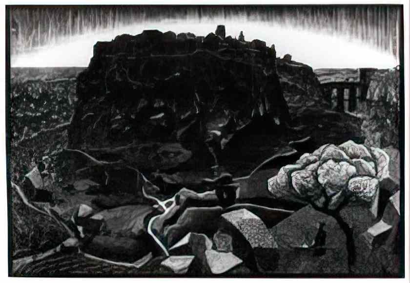M C Escher metamorphosis iii excerpt 8 1968 Art A4 Photo Print
