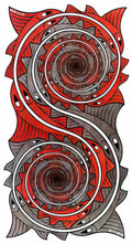 M C Escher mosaic i Art A4 Photo Print