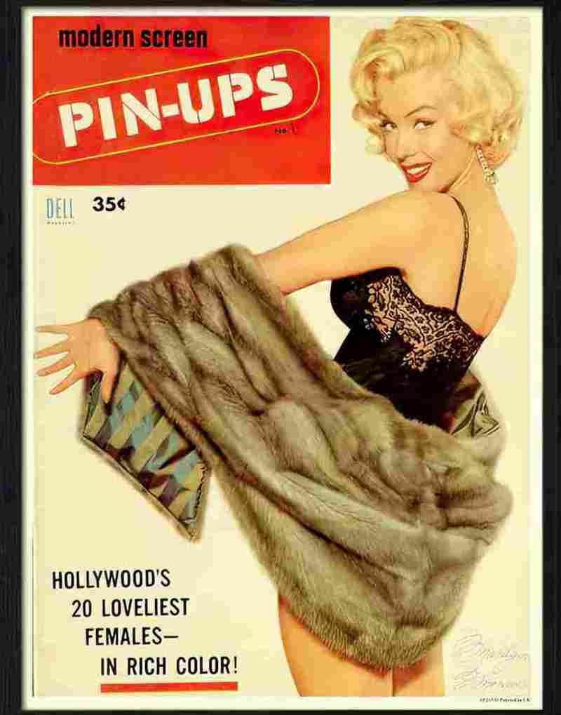 M pin ups marilyn monroe Advert A4 Photo Print