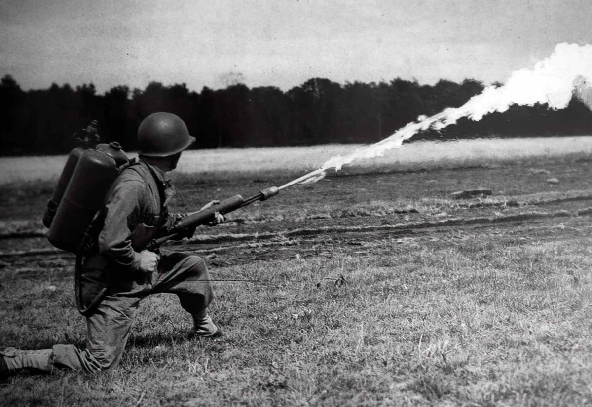 M1 Flamethrower 2 A4 Photo Print