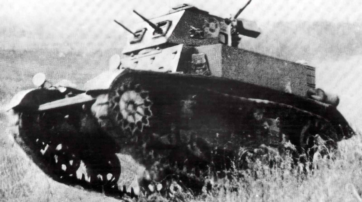 M1 Light Tank M1 Combat Car A4 Photo Print