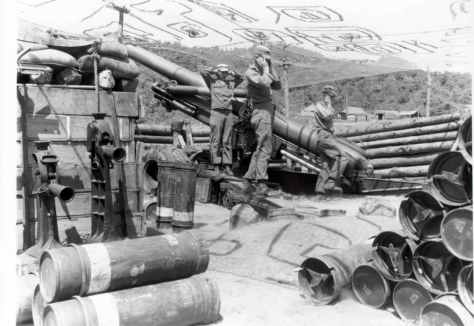 M1 M2 M59 Longtom 4 A4 Photo Print
