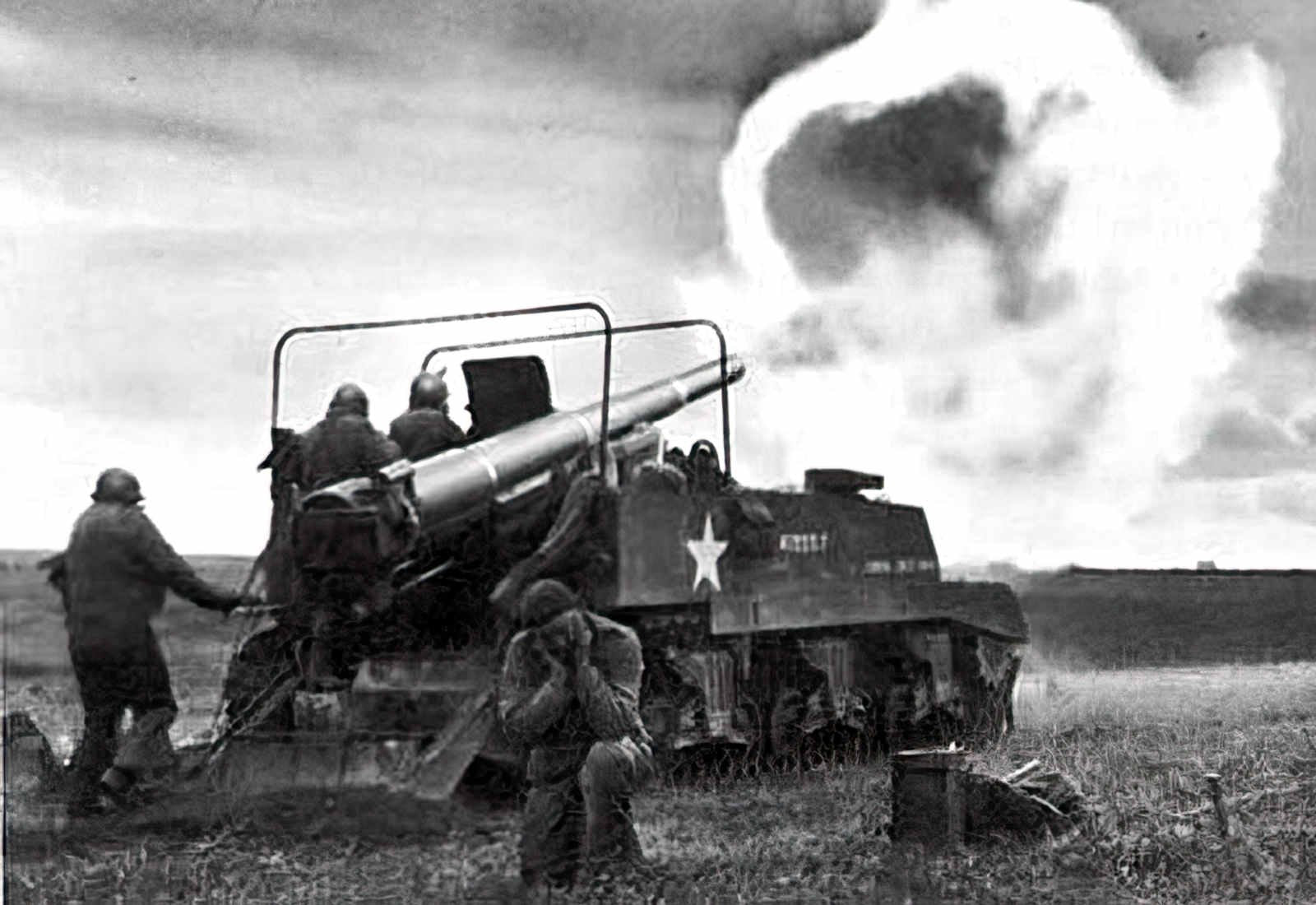 M1 M2 M59 Longtom 6 A4 Photo Print