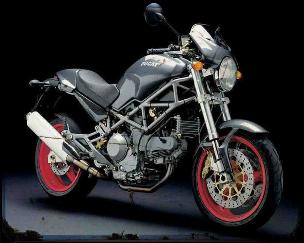 M1000 Dark 03 1 A4 Photo Print Motorbike Vintage Aged