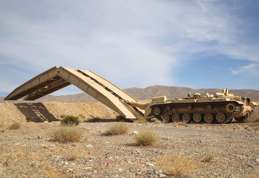 M104 Wolverine Avlb Bridgelayer Vehicle Usa A4 Photo Print