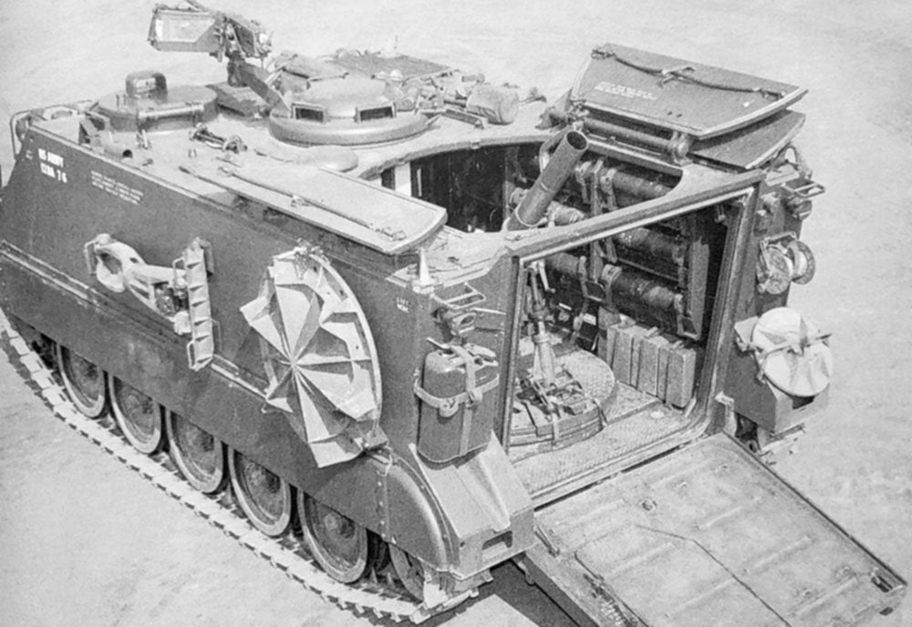 M106 Mortar Carrier Vehicle Usarmy A4 Photo Print