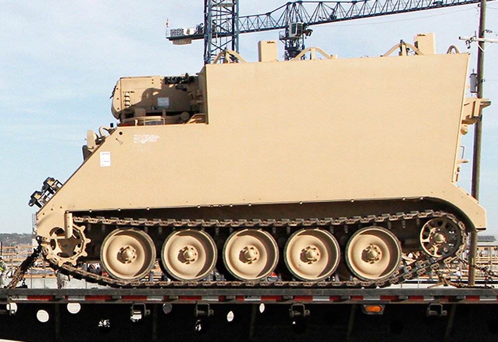 M1068 Standard Integrated Command Post System Vehicle 2 A4 Photo Print
