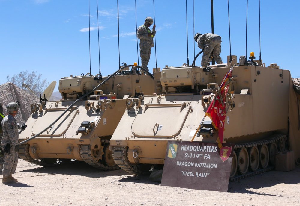 M1068 Standard Integrated Command Post System Vehicle A4 Photo Print